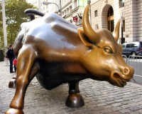 "Charging Bull" in Wall Street, New York. / Bron: Prayitno  Thank You For (12 Millions +) View, Flickr (CC BY-2.0)
